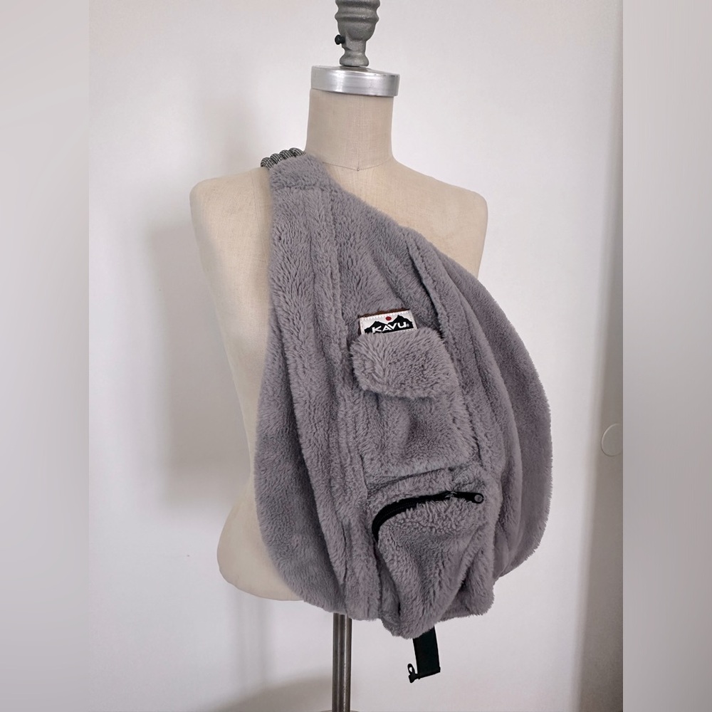 Kavu Rope Sling Bag Fleece - Gray